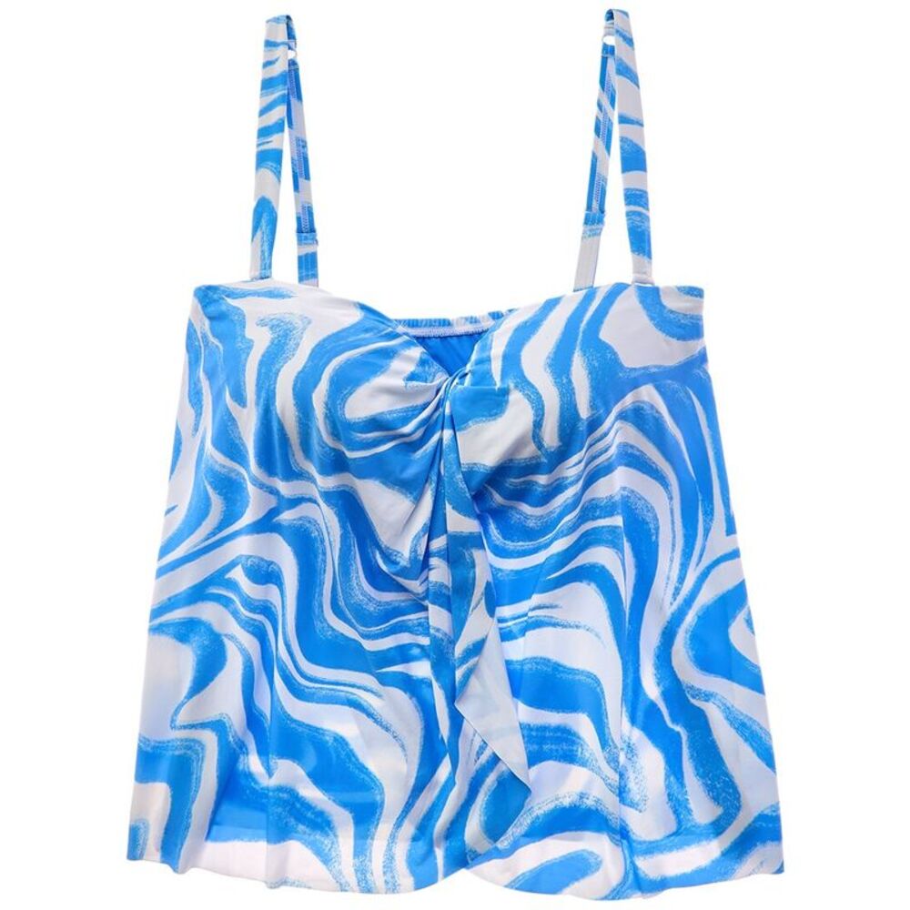 Coco Contours Womens  Clarity Tankini